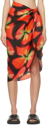 Louisa Ballou Multicolor Lightweight Sarong Skirt