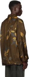 UMA WANG Brown Jester Jacket