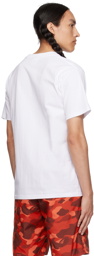 BAPE White Camo Milo Shark T-Shirt