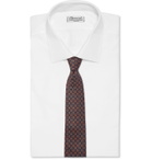 E.MARINELLA - 8.5cm Printed Silk-Twill Tie - Blue