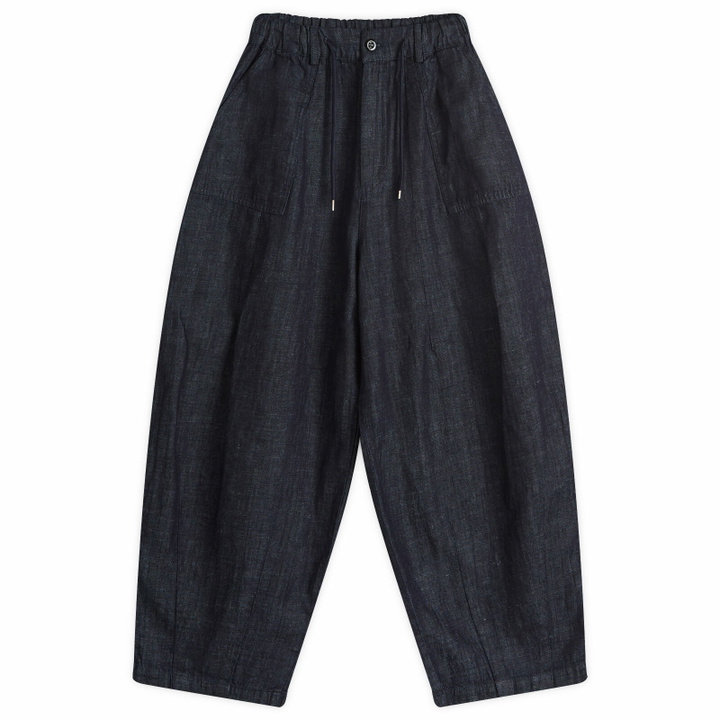 Photo: FrizmWORKS Men's Denim Balloon Pants in Indigo