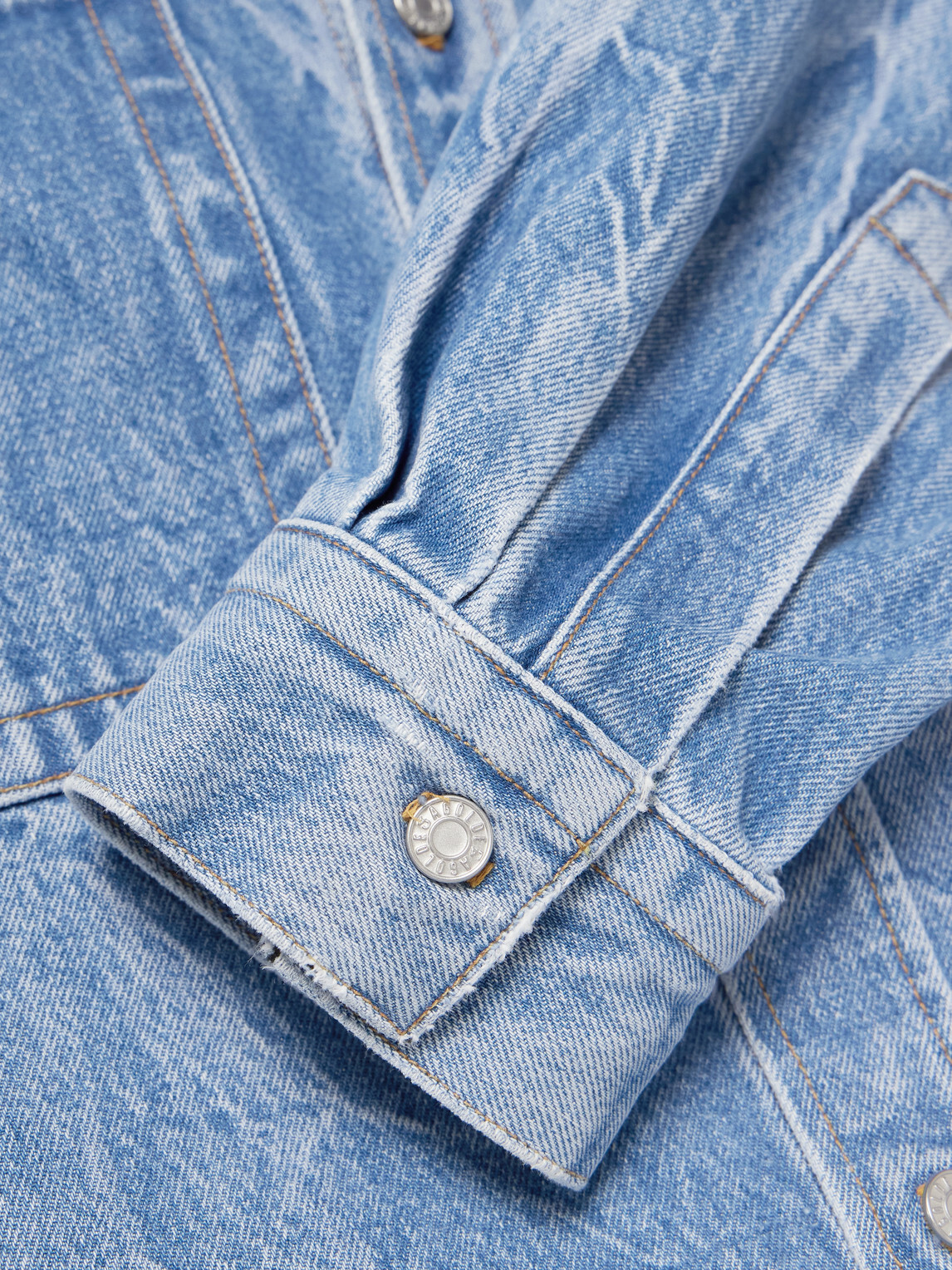 AGOLDE - Craven Recycled Denim Shirt - Blue