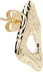 octi Gold Island Stud Single Earring