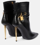 Tom Ford - Padlock leather ankle boots