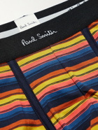 Paul Smith - Striped Stretch-Cotton Boxer Briefs - Multi