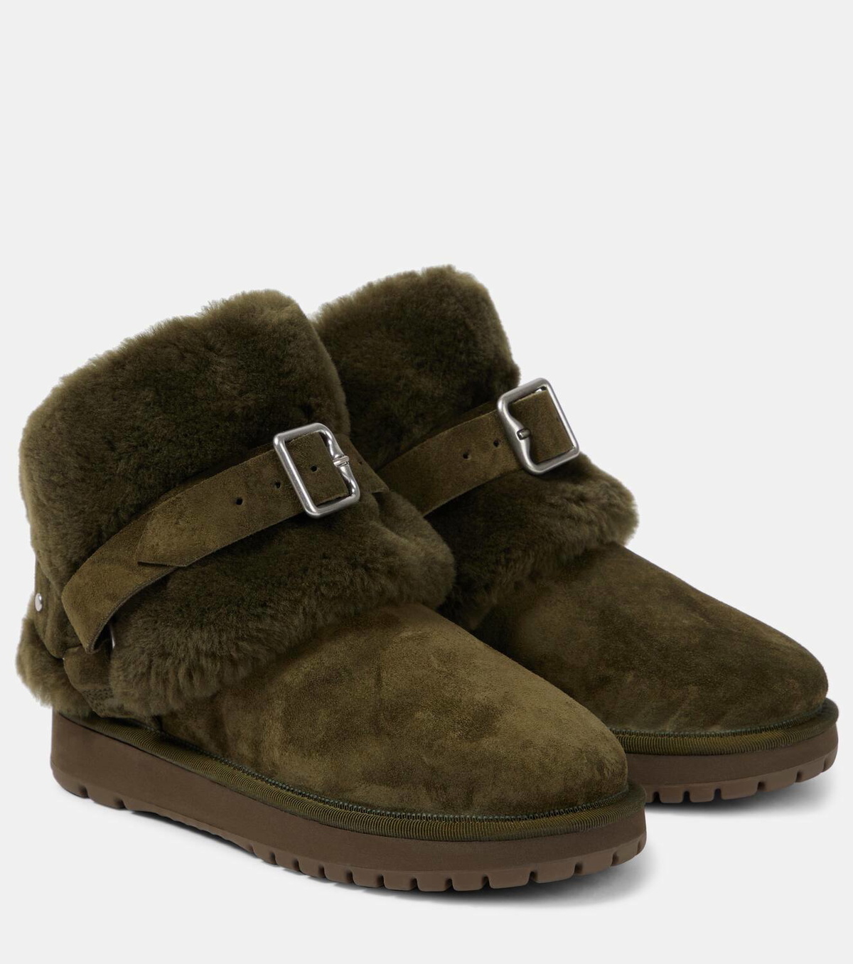 Burberry suede ankle boots discount