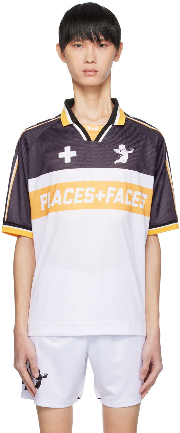 PLACES+FACES Black & White P+F FC Polo