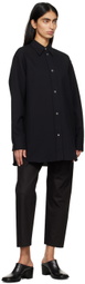 Studio Nicholson Black Santos Shirt