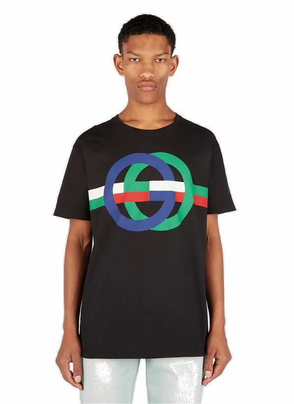 Photo: Gucci - Interlocking G Print T-Shirt in Black