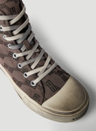 BB Paris Distressed Sneakers in Brown