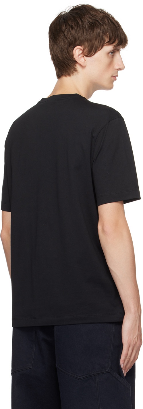 Emporio Armani Black Embossed T-Shirt