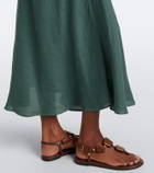 Eres Brilliance linen midi dress