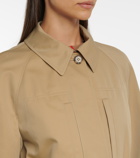 Burberry - Curbridge cotton twill raincoat