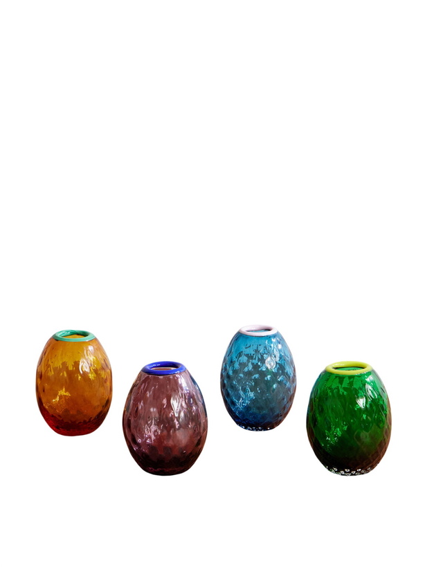 Photo: La DoubleJ - Baby Eggs Set Of Four Murano Glass Vases