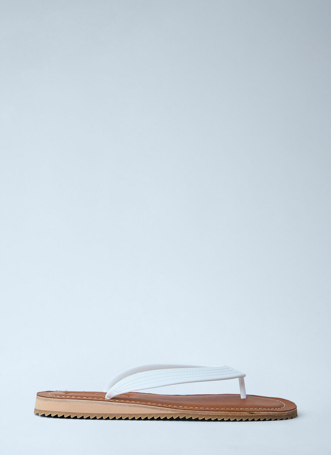 Miu Miu Leather Sole Flip-Flops
