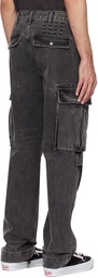 Ksubi Black Riot Cargo Pants