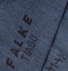 FALKE - Tiago City Cotton-Blend Socks - Blue