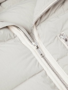 Rick Owens - Quilted Shell Hooded Down Jacket - Gray