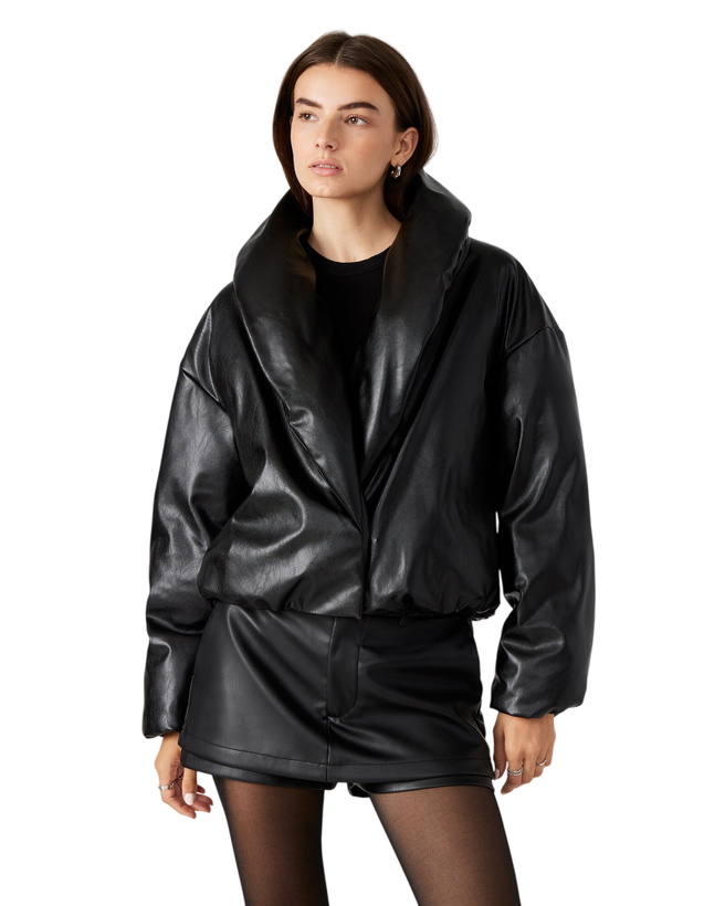 Photo: Steve Madden Evy Jacket in Black