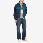 Lanvin Men's Curb Zipped Track Jacket in Petrol Blue
