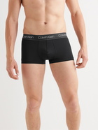 CALVIN KLEIN UNDERWEAR - Air FX Micro-Mesh Boxer Briefs - Black