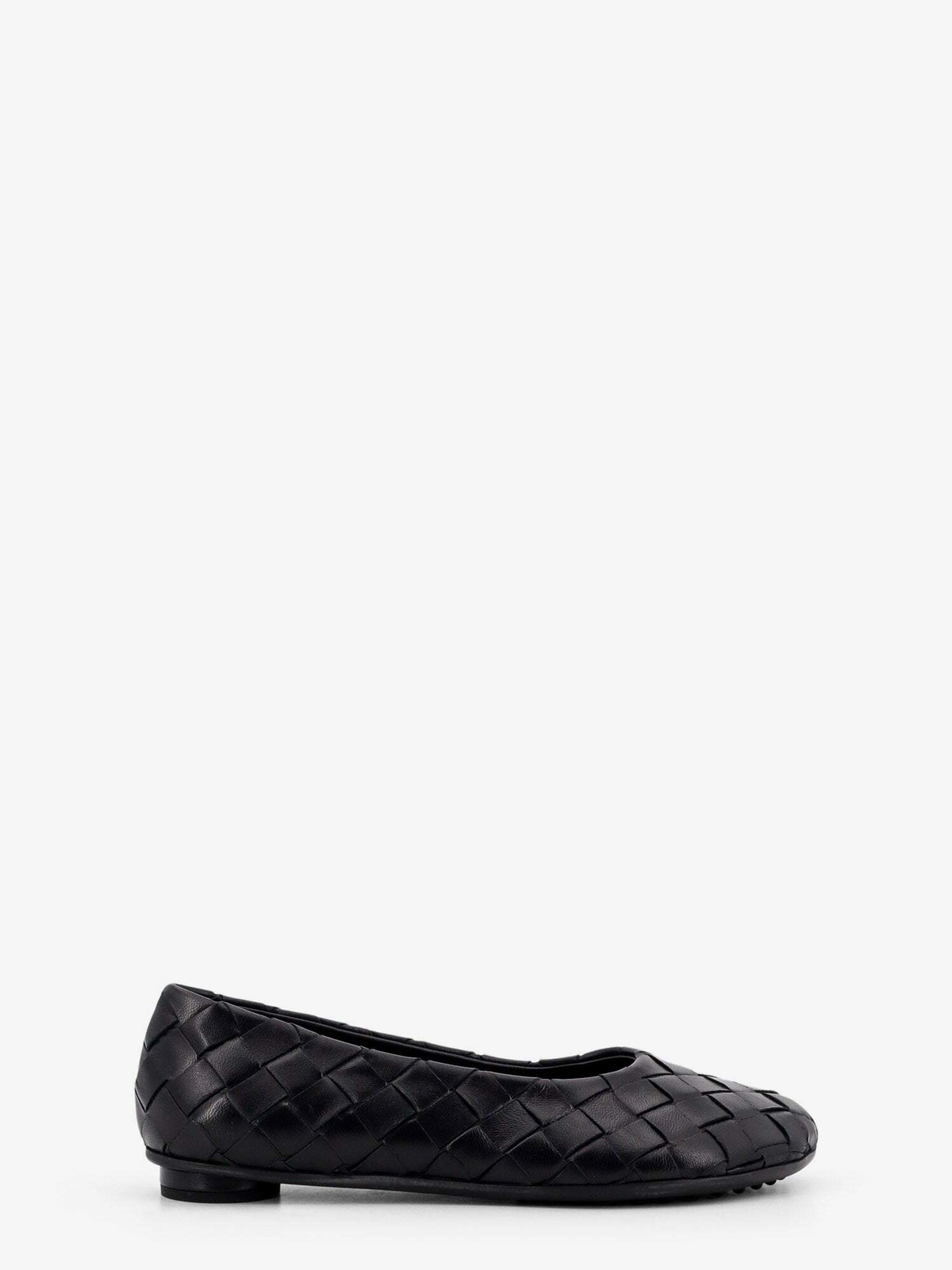 Bottega Veneta Women's Rosa Flat Leather Ballerinas Beige main image 1