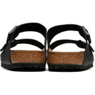 Birkenstock Black Regular Arizona Sandals