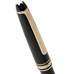 Montblanc - Meisterstück Classique Resin and Gold-Plated Ballpoint Pen - Men - Black