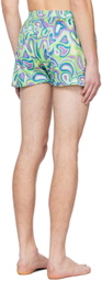 Jacquemus Green Le Papier 'Le Caleçon' Boxers
