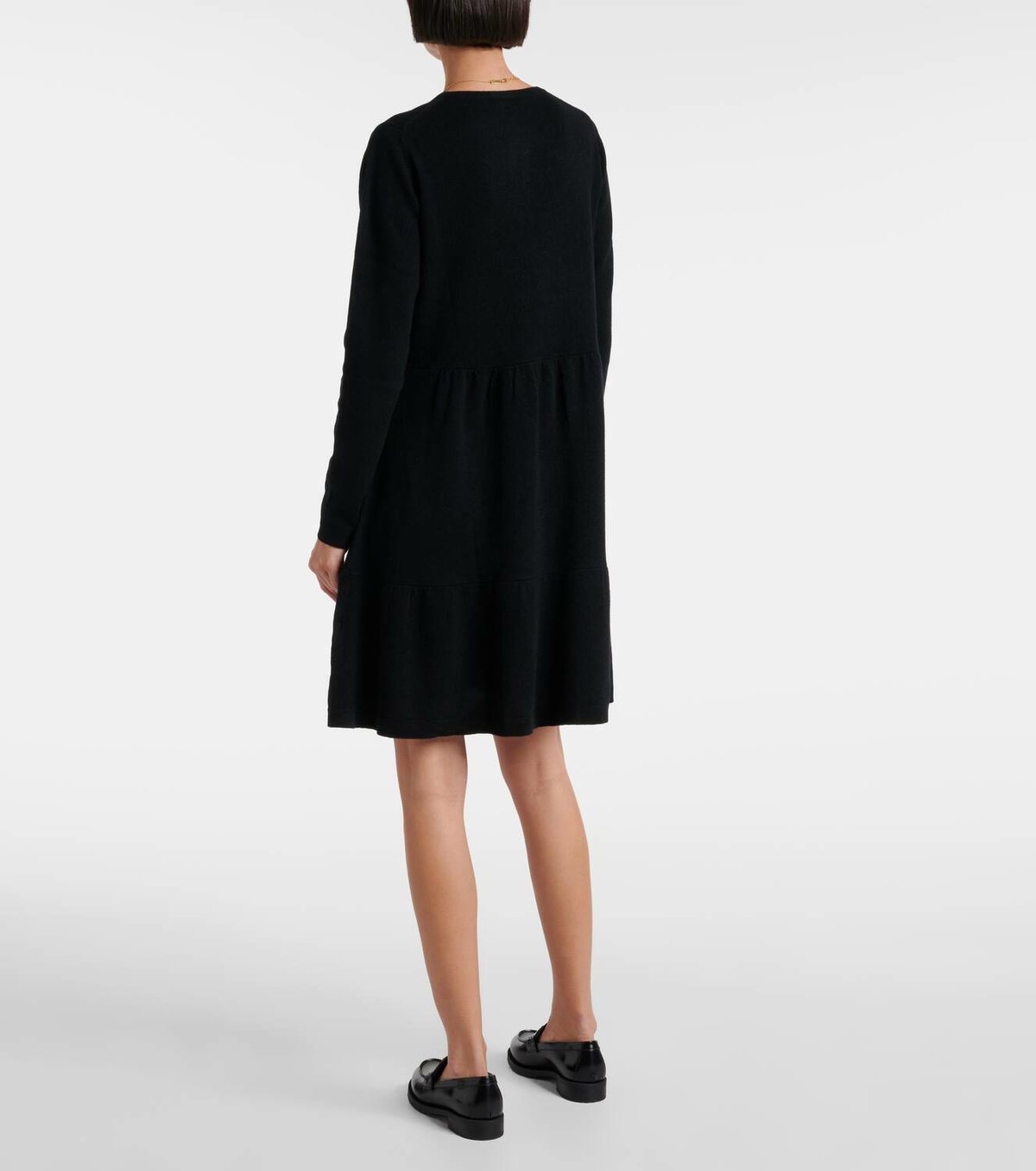 Jardin des Orangers Allude wool and cashmere minidress