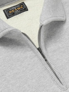 Beams Plus - Slim-Fit Cotton-Jersey Half-Zip Sweatshirt - Gray