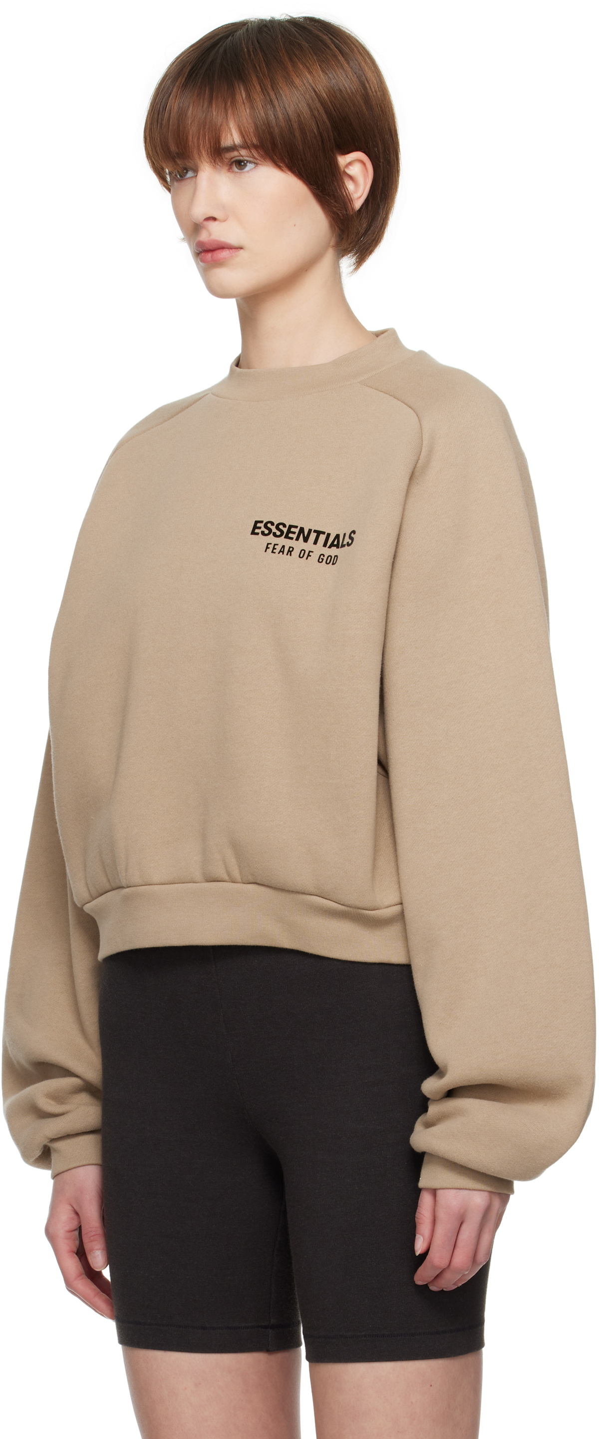 スウェット・トレーナー Stone  Cotton fleece sweatshirt Beige Stone Island BRUSHED ORGANIC COTTON FLEECE HALT ZIP