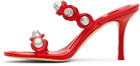 Alexander Wang Red Riot 85mm Gladiator Heeled Sandals