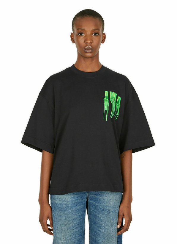 Photo: Slime Logo T-Shirt in Black