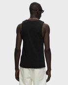 Jw Anderson Anchor Embroidery Vest Black - Mens - Tank Tops