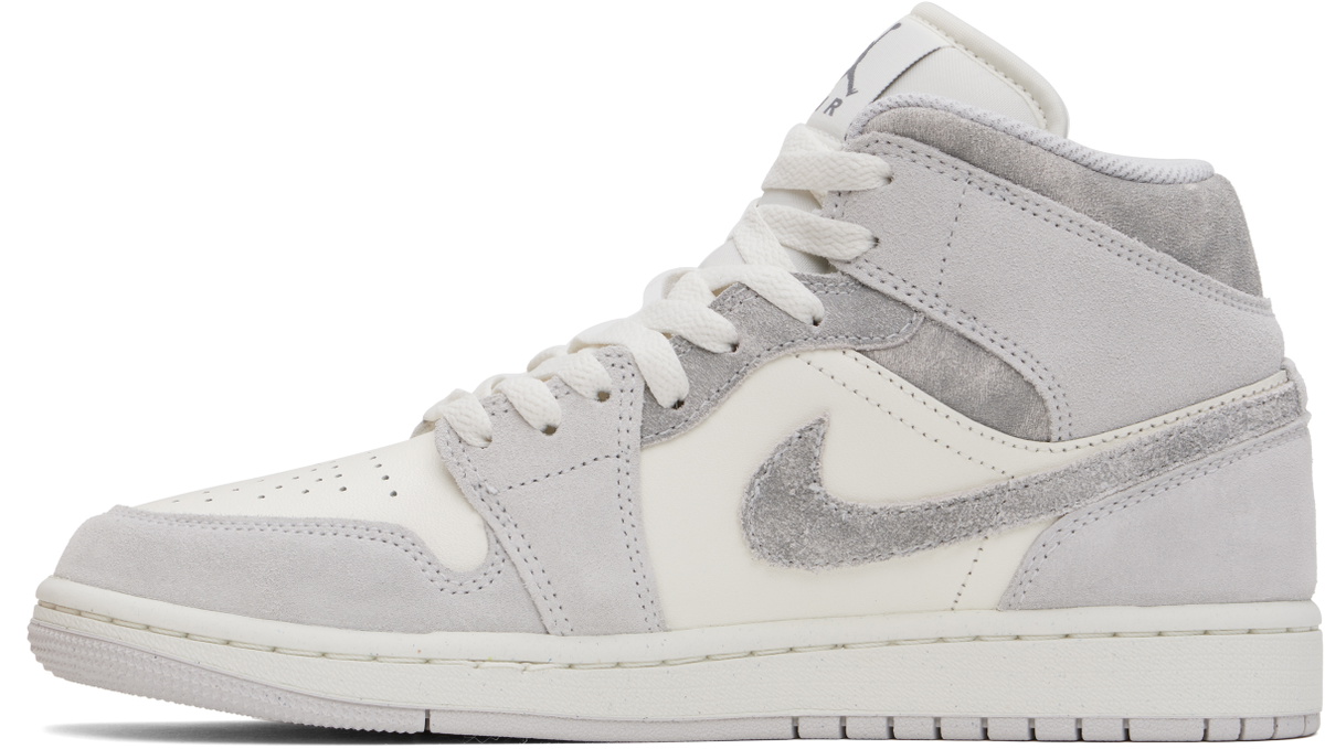 Nike Jordan Gray Air Jordan 1 Mid SE Sneakers