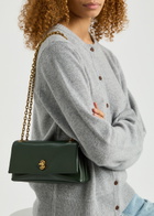 Marc Jacobs The Dual Chain Mini Leather Shoulder bag - Dark Green - One Size