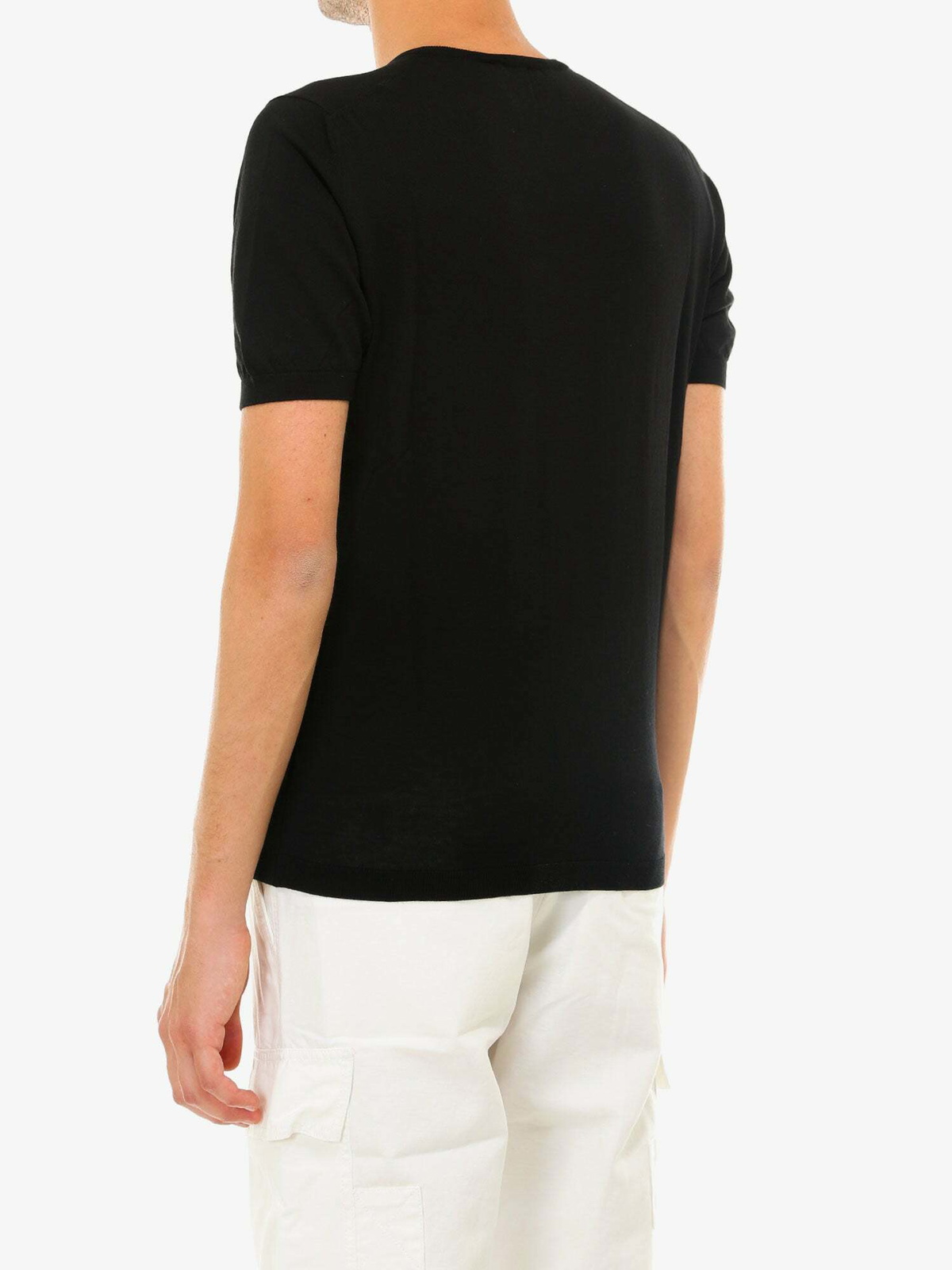 Nugnes 1920 Black T Shirt Mens