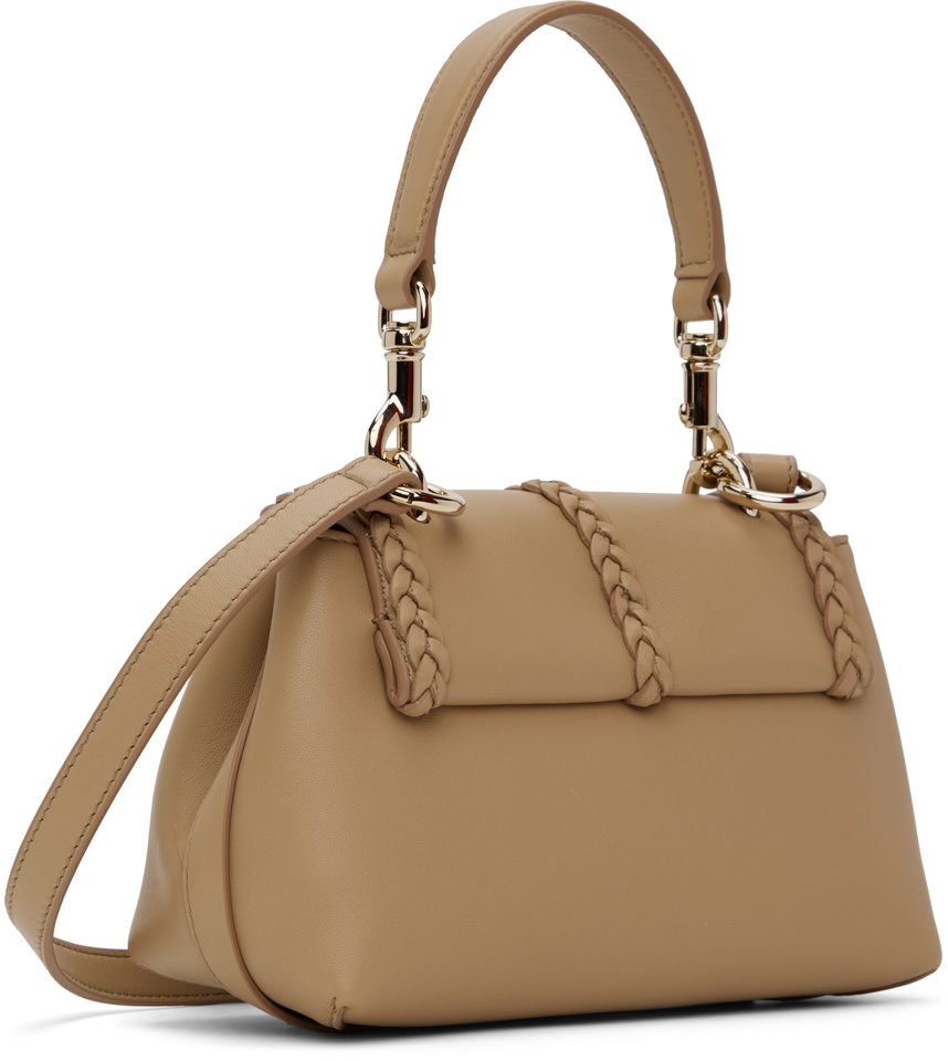 Chloé Taupe Penelope Mini Soft Bag Chloe
