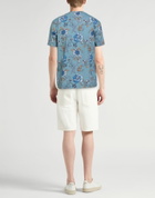 Etro Mens T-shirt Light in Blue