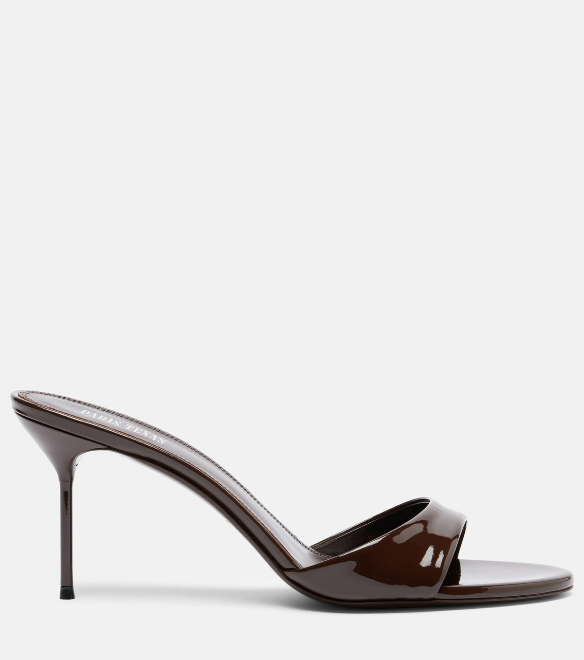 Paris Texas Lidia patent leather mules