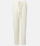 God's True Cashmere Embellished cashmere wide-leg pants
