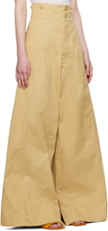 Quira SSENSE Exclusive Khaki Trousers