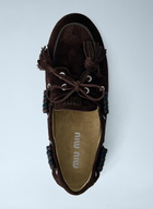 Miu Miu Suede Tassel Loafers