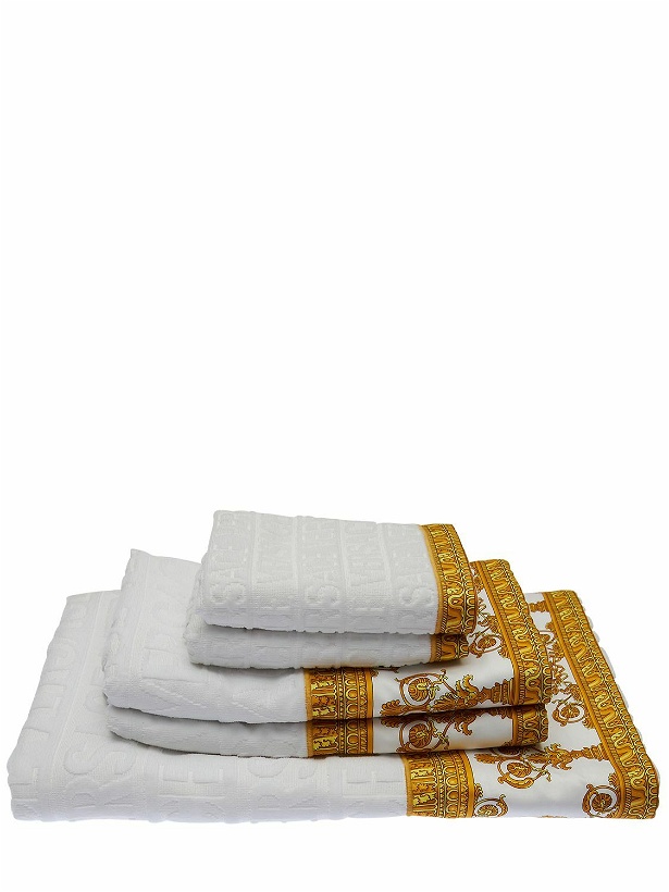Photo: VERSACE - Set Of 5 Barocco & Robe Cotton Towels