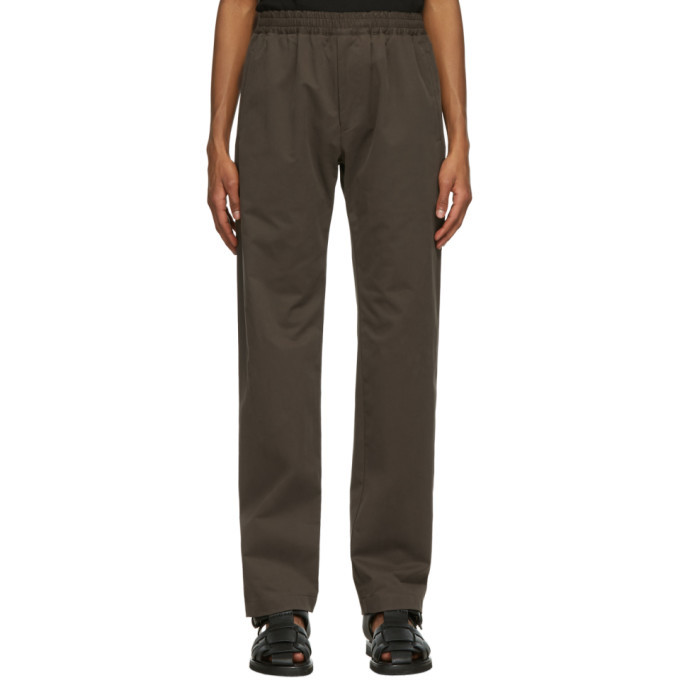 Photo: The Row Brown Cotton Josh Trousers