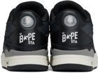 BAPE Black & Gray Clutch Sta #1 Sneakers