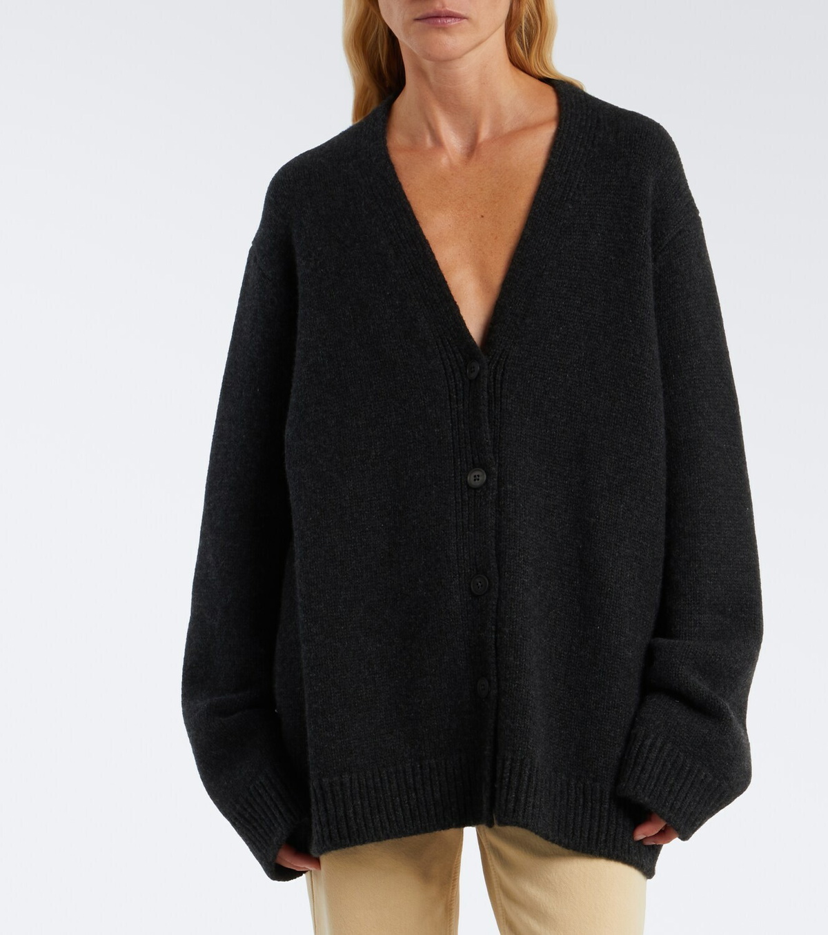 The Row Noli cashmere cardigan