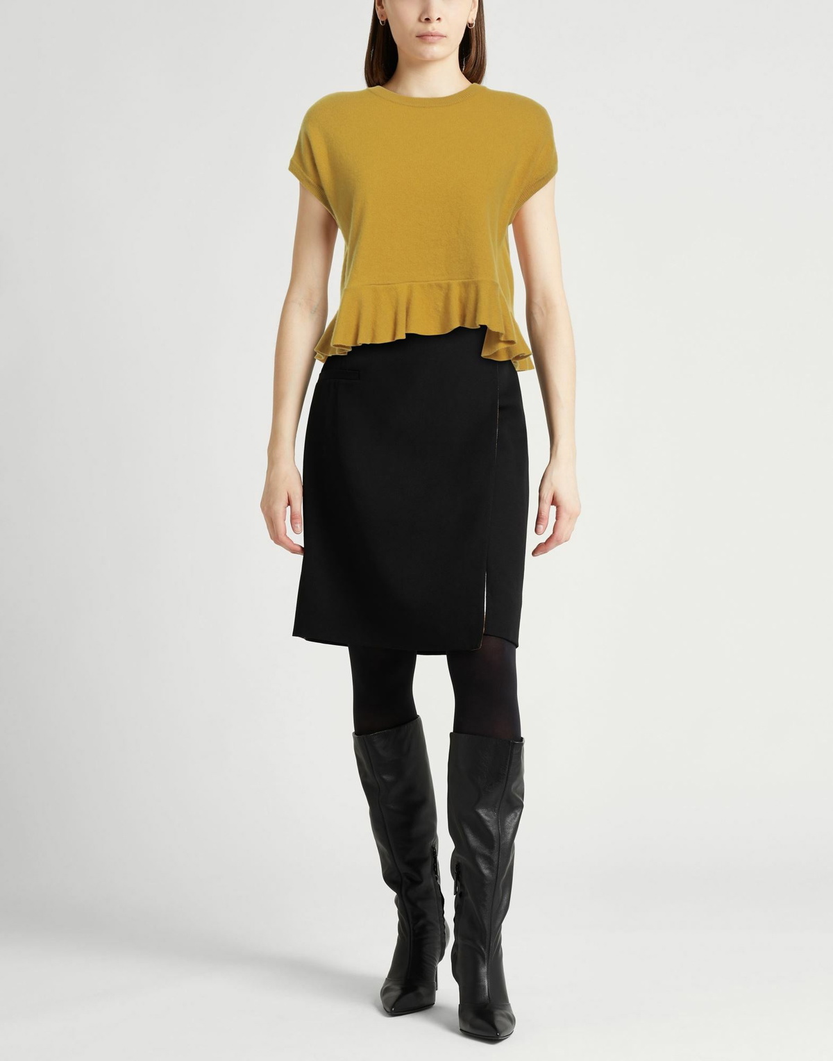 Jucca Womens Sweater Mustard