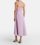Veronica Beard Mackey cotton-blend midi dress